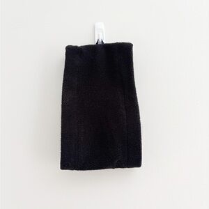 Black Fleece Neck Warmer